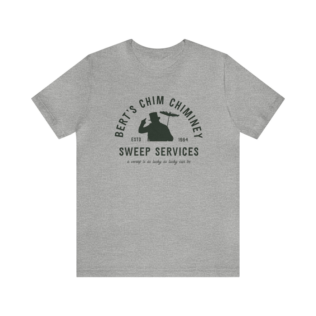 Bert’s Chim Chiminey Sweep Services Bella Canvas Unisex Jersey Short Sleeve Tee