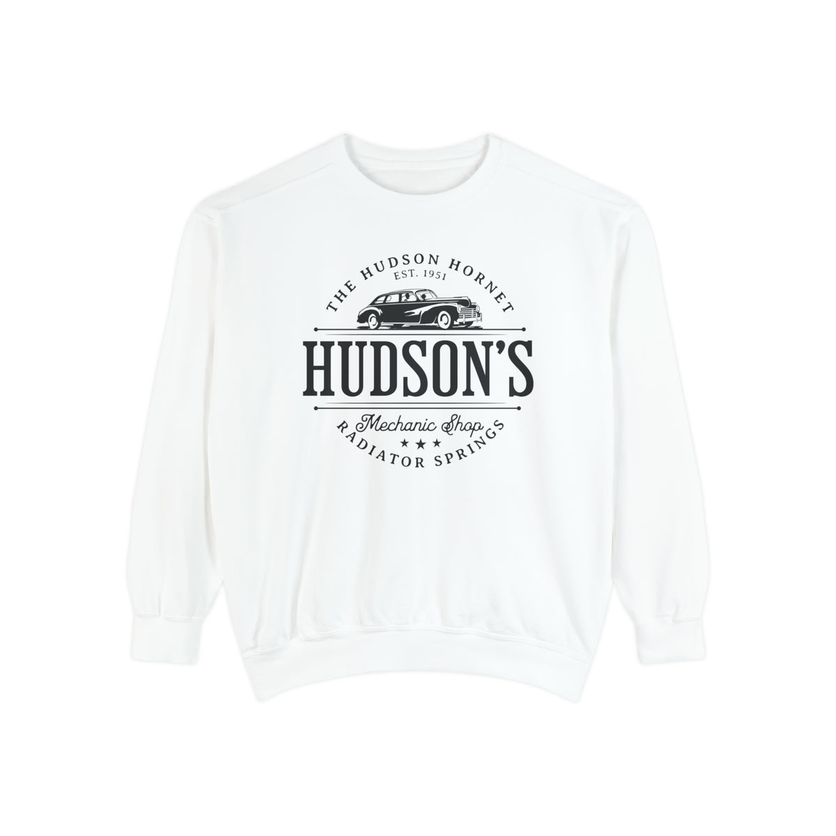 Hudson's Mechanic Shop Comfort Colors Unisex Garment-Dyed Sweatshirt