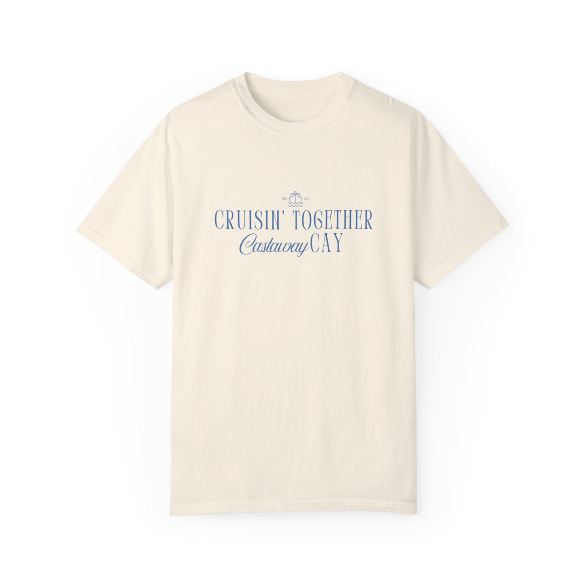 Cruisin' Together Castaway Cay Comfort Colors Unisex Garment-Dyed T-shirt