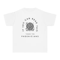 If You Can Read This Thank The Phoenicians Comfort Colors Youth Midweight Tee