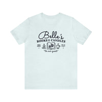 Belle’s Books & Candles Bella Canvas Unisex Jersey Short Sleeve Tee