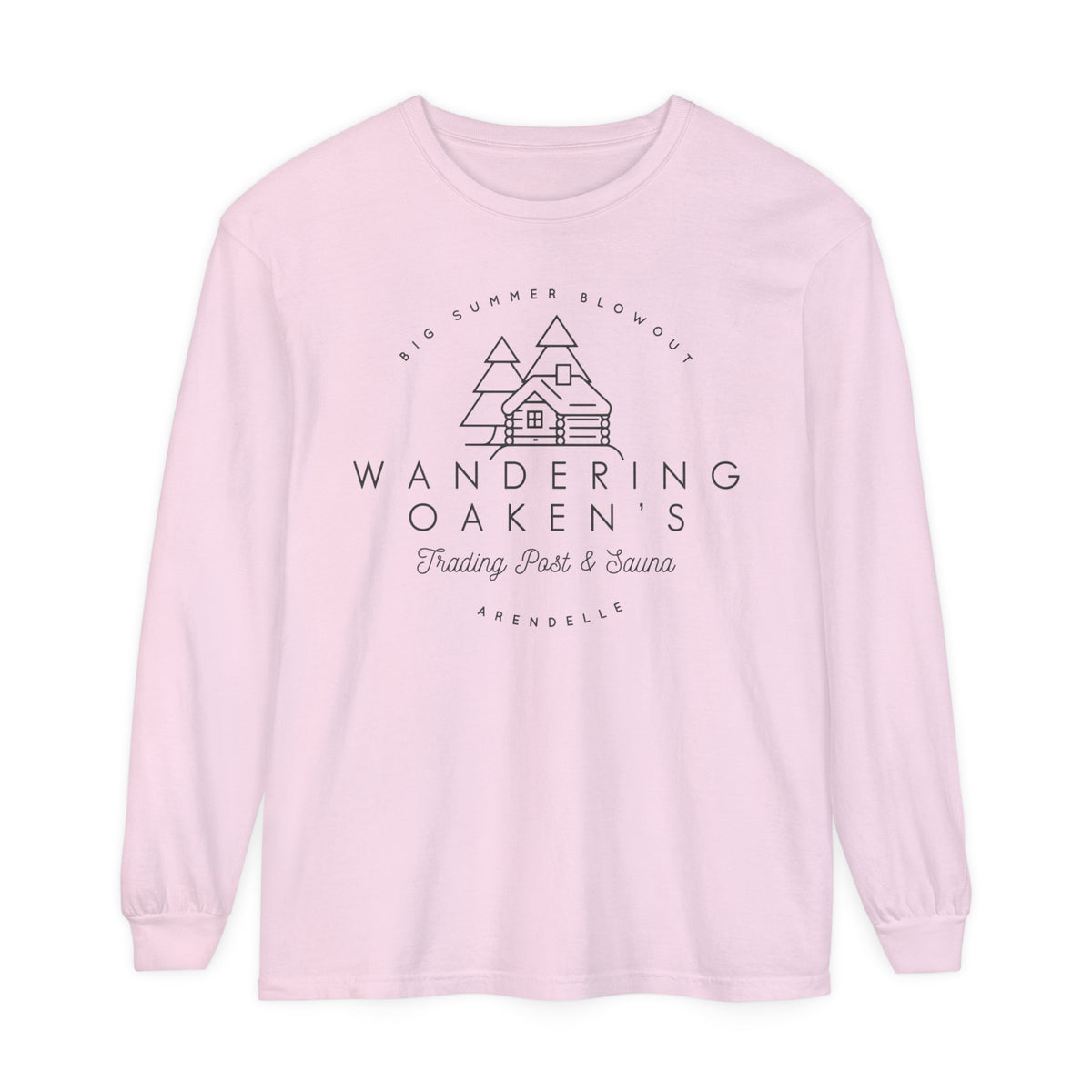 Wandering Oaken’s Trading Post Comfort Colors Unisex Garment-dyed Long Sleeve T-Shirt