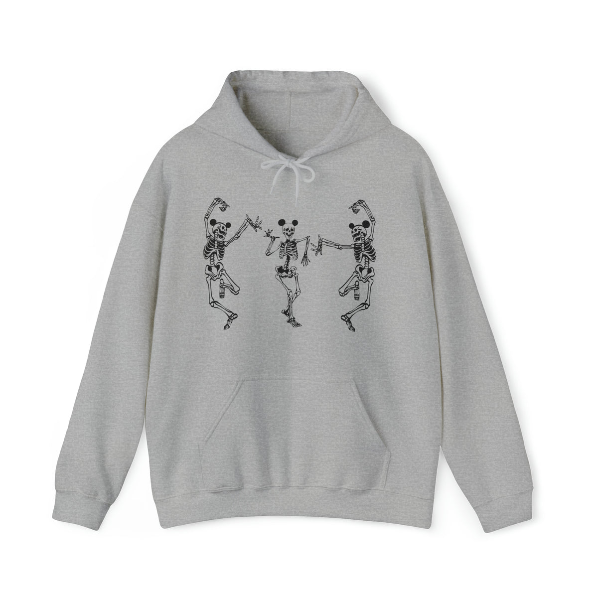 Dancing Skeletons with Ears Gildan Unisex Heavy Blend™ Hooded Sweatshirt