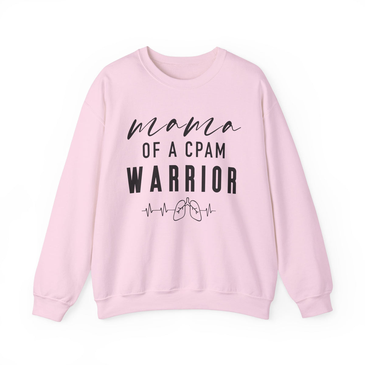 Mama of a CPAM Warrior Gildan Unisex Heavy Blend™ Crewneck Sweatshirt