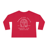 Paradise Falls Vacation Co. Rabbit Skins Toddler Long Sleeve Tee