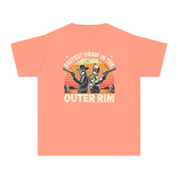 Fastest Draw in the Outer Rim Comfort Colors Youth Midweight Tee