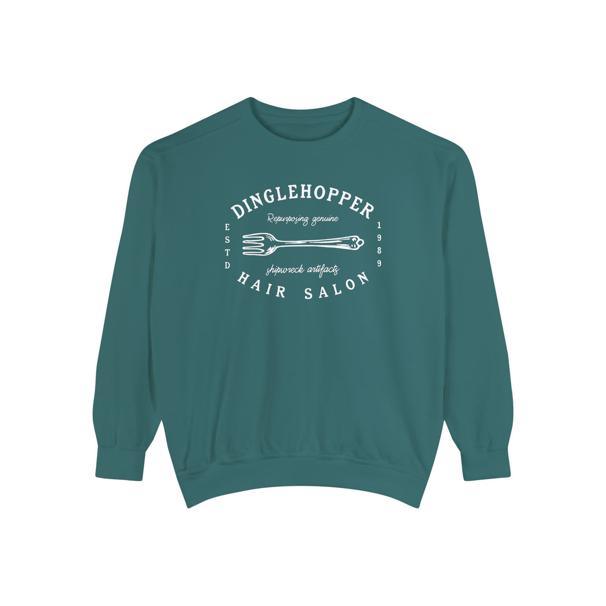 Dinglehopper Hair Salon Comfort Colors Unisex Garment-Dyed Sweatshirt
