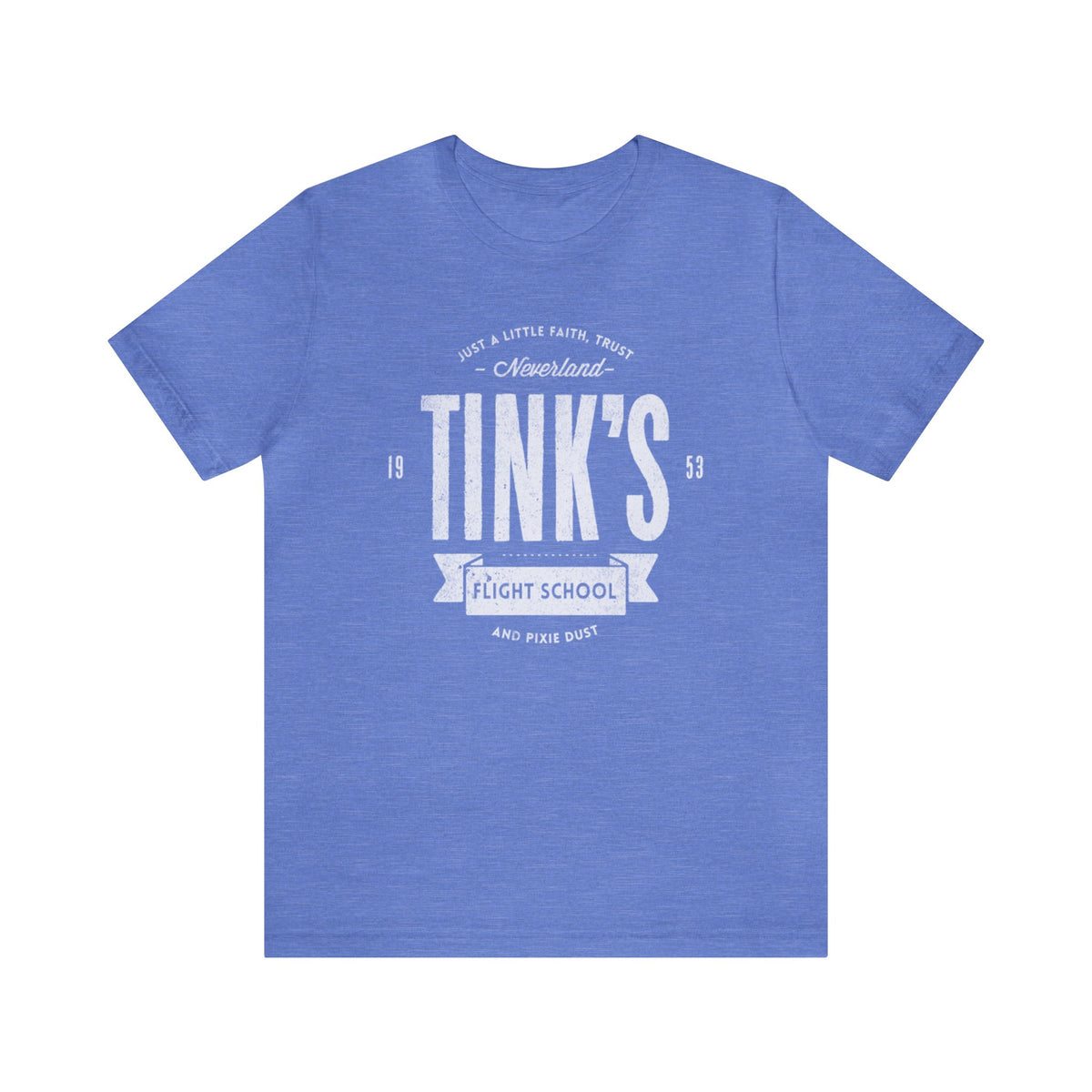 Not synced Tink’s Flight School Bella Canvas Unisex Jersey Short Sleeve Tee
