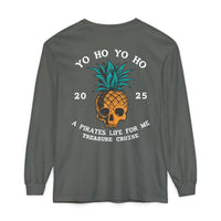 Yo Ho Treasure Cruise Comfort Colors Unisex Garment-dyed Long Sleeve T-Shirt