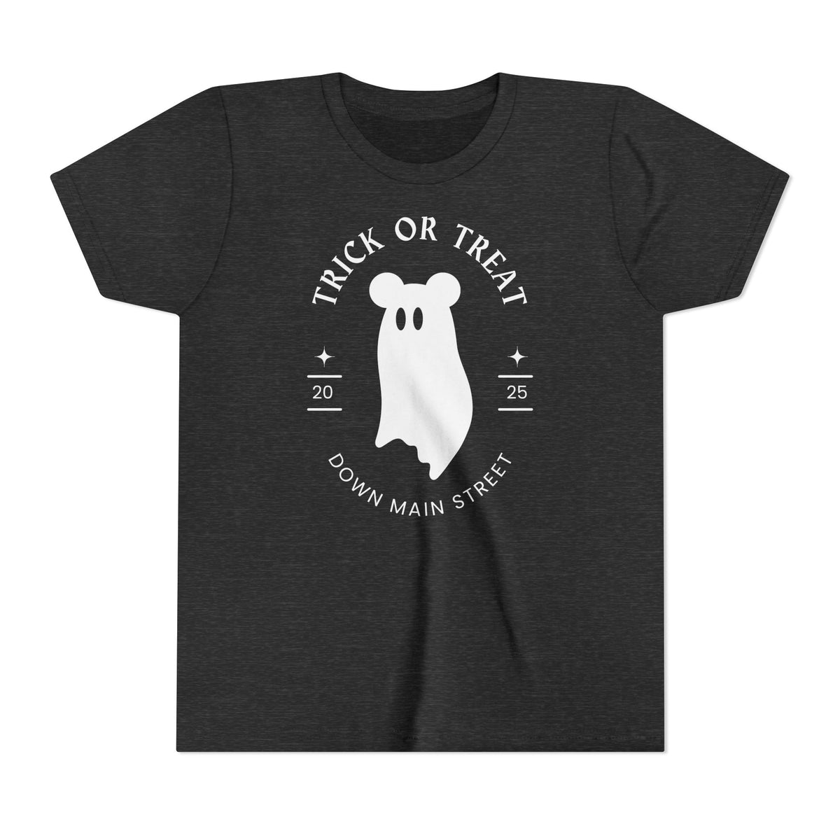 Trick or Treat Down Main Street Youth Short Sleeve Tee
