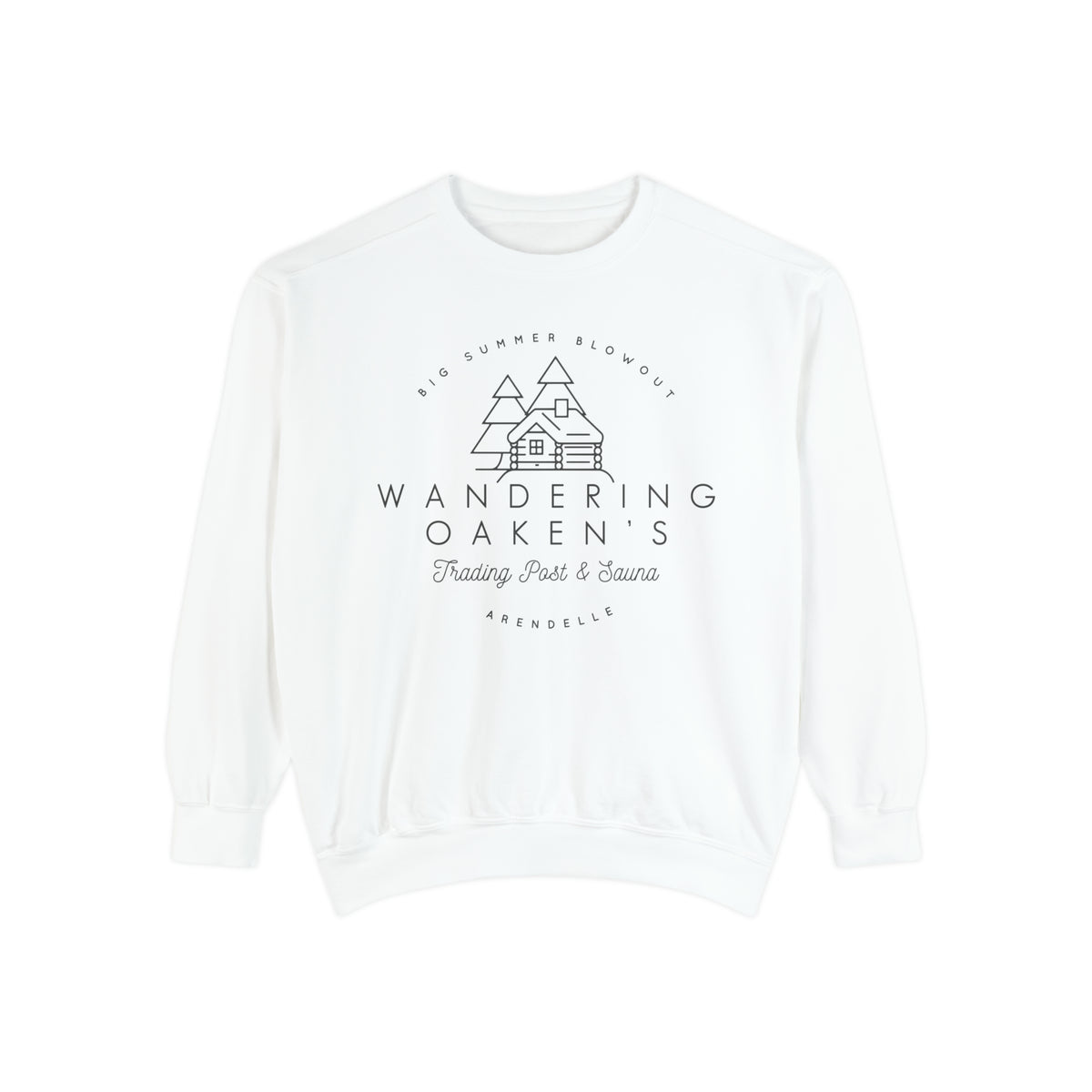 Wandering Oaken’s Trading Post Comfort Colors Unisex Garment-Dyed Sweatshirt