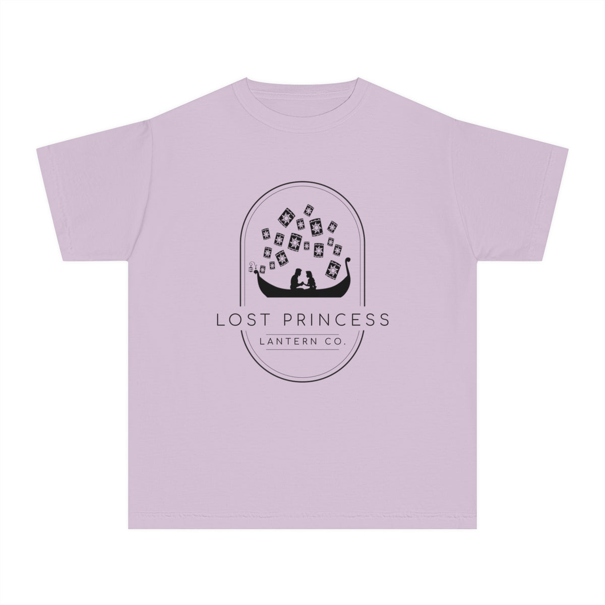Lost Princess Lantern Co Comfort Colors Youth Midweight Tee