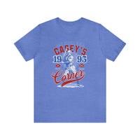 Casey’s Corner Distressed Bella Canvas Unisex Jersey Short Sleeve Tee