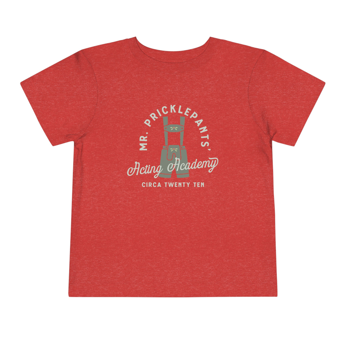 Mr. Pricklepants’ Acting Academy Bella Canvas Toddler Short Sleeve Tee