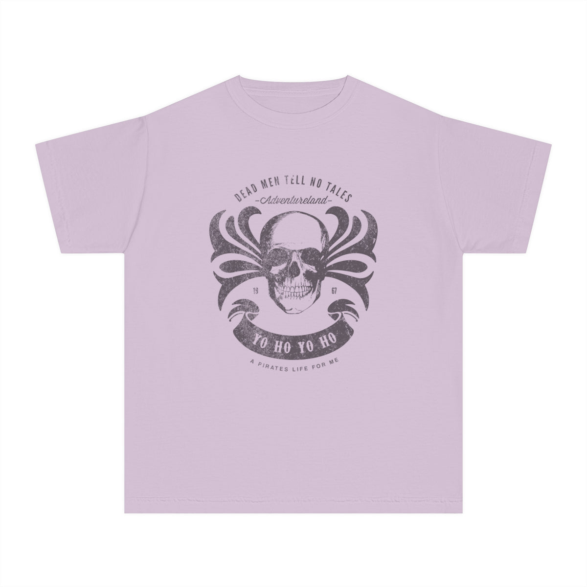 Dead Men Tell No Tales Comfort Colors Youth Midweight Tee