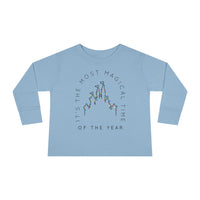 Most Magical Time Of The Year Rabbit Skins Toddler Long Sleeve Tee