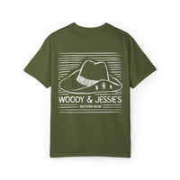 Woody & Jessie's Western Wear Comfort Colors Unisex Garment-Dyed T-shirt