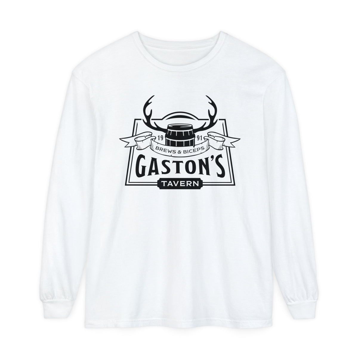 Gaston’s Tavern Comfort Colors Unisex Garment-dyed Long Sleeve T-Shirt