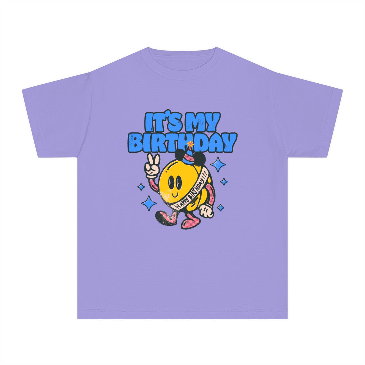 It's My Birthday Comfort Colors Youth Midweight Tee