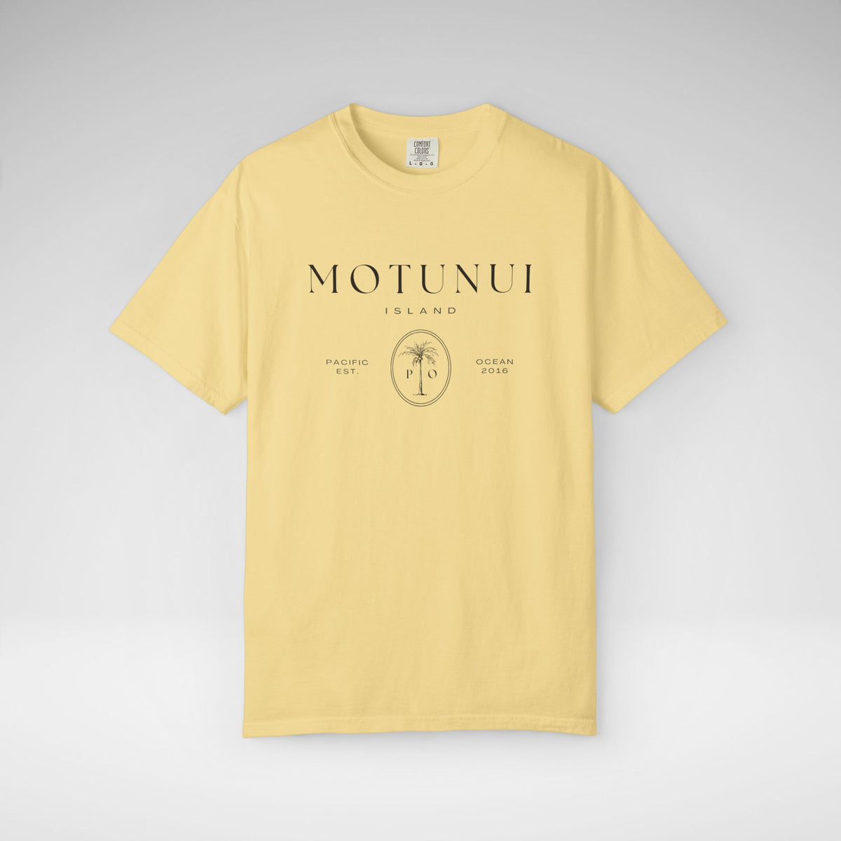 Motunui Island Comfort Colors Unisex Garment-Dyed T-shirt