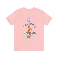 Triton's Mermaid Security Bella Canvas Unisex Jersey Short Sleeve Tee