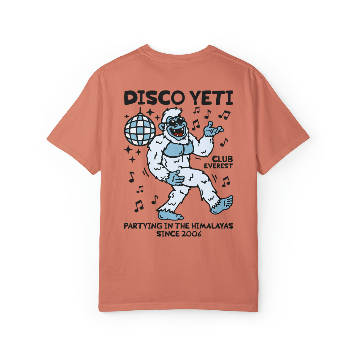 Disco Yeti Comfort Colors Unisex Garment-Dyed T-shirt