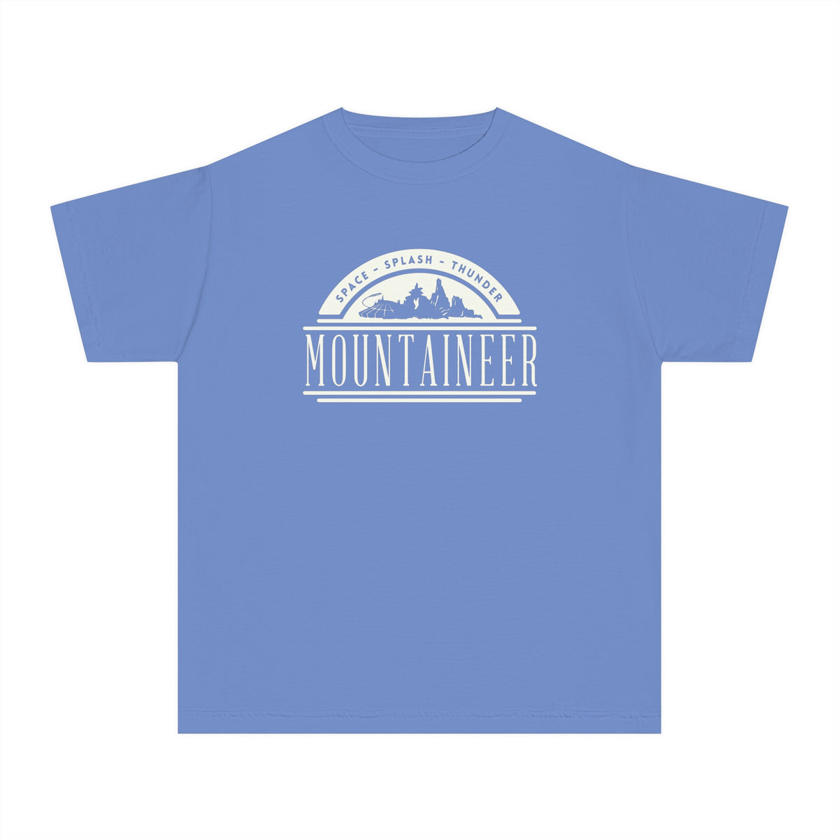 Mountaineer Comfort Colors Youth Midweight Tee