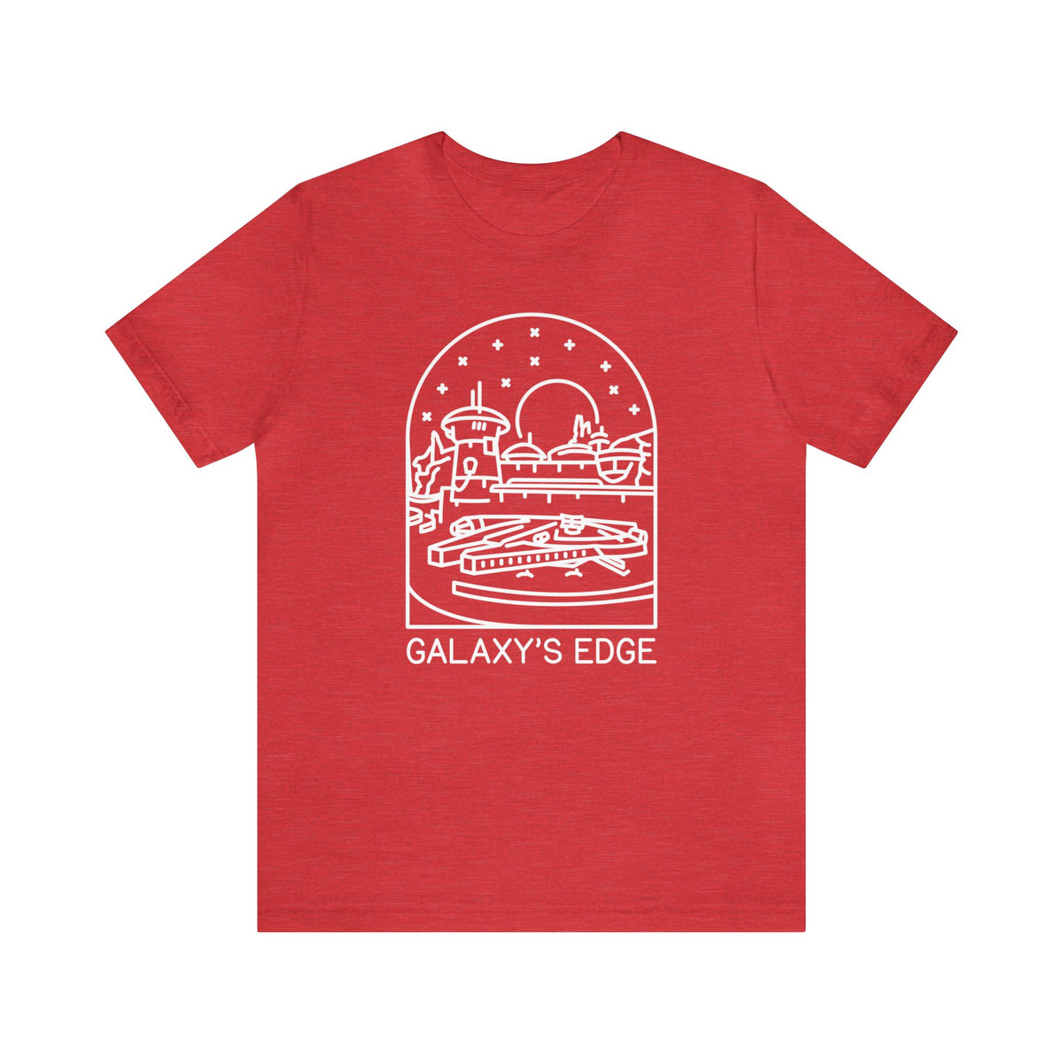 Galaxy's Edge Bella Canvas Unisex Jersey Short Sleeve Tee