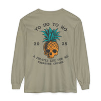 Yo Ho Treasure Cruise Comfort Colors Unisex Garment-dyed Long Sleeve T-Shirt