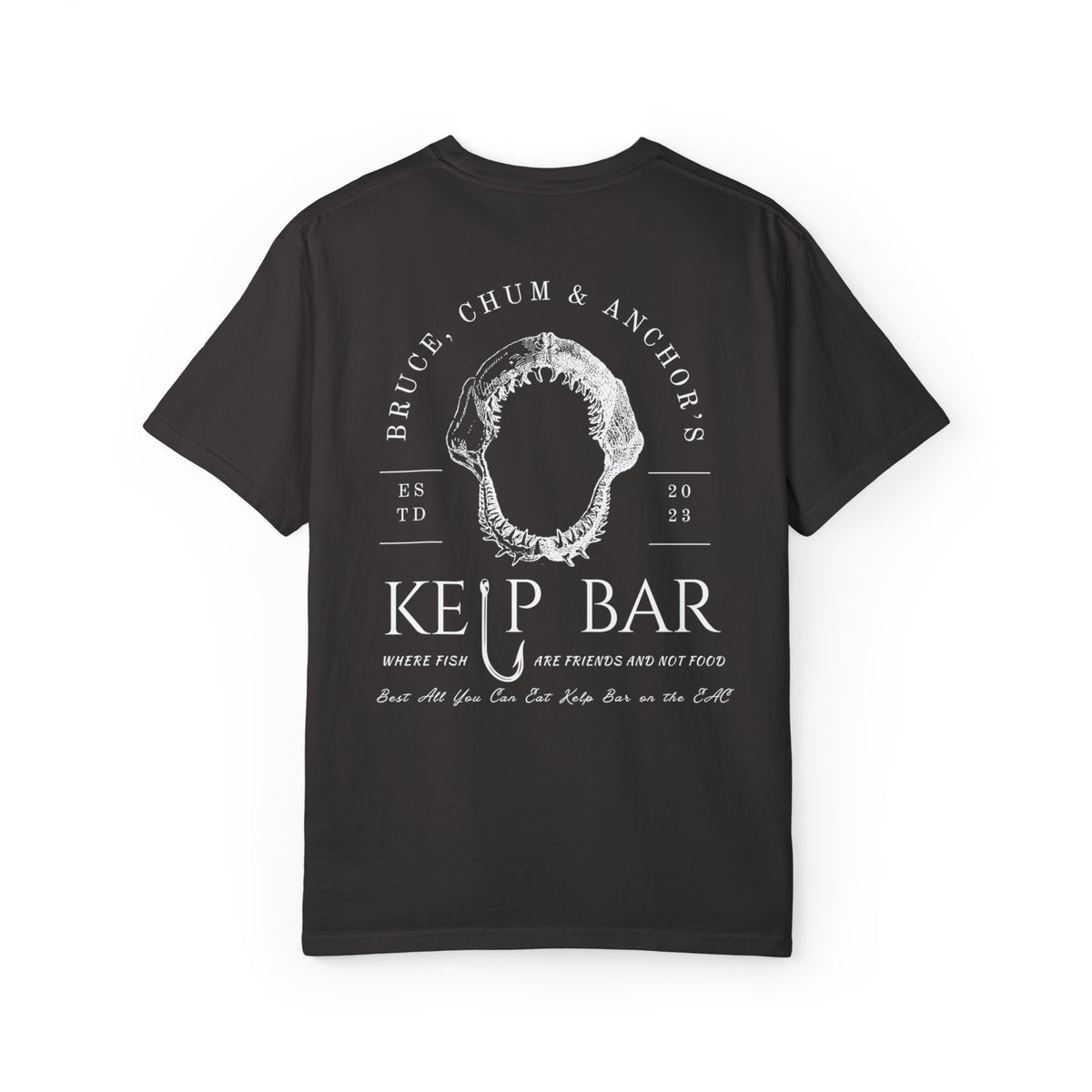 Bruce, Chum & Anchor's Kelp Bar Comfort Colors Unisex Garment-Dyed T-shirt