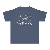 Cruella’s Dog Grooming Comfort Colors Youth Midweight Tee