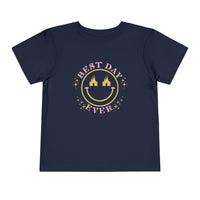 Best Day Ever Bella Canvas Toddler Short Sleeve Tee