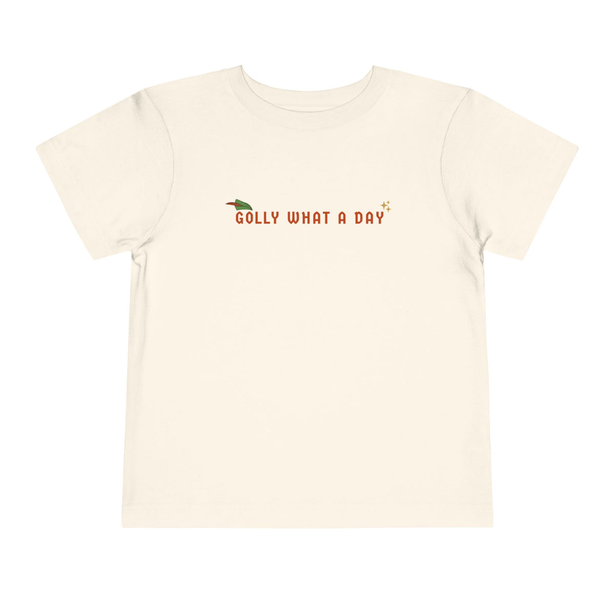 Golly What A Day Bella Canvas Toddler Short Sleeve Tee