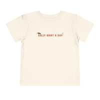 Golly What A Day Bella Canvas Toddler Short Sleeve Tee