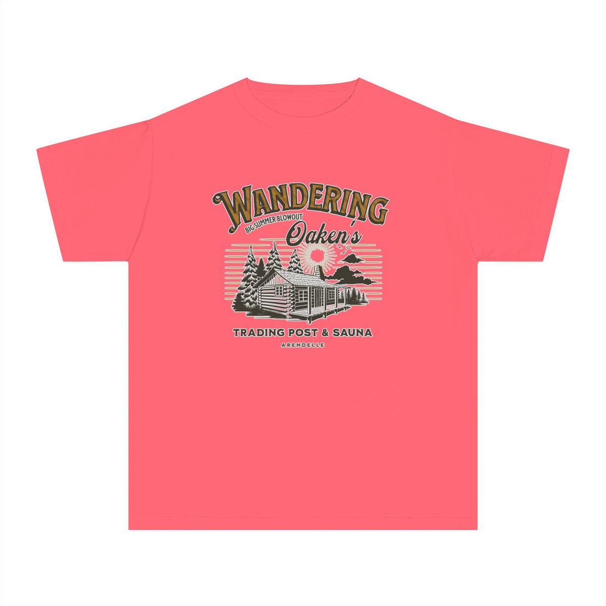 Wandering Oaken’s Trading Post Comfort Colors Youth Midweight Tee