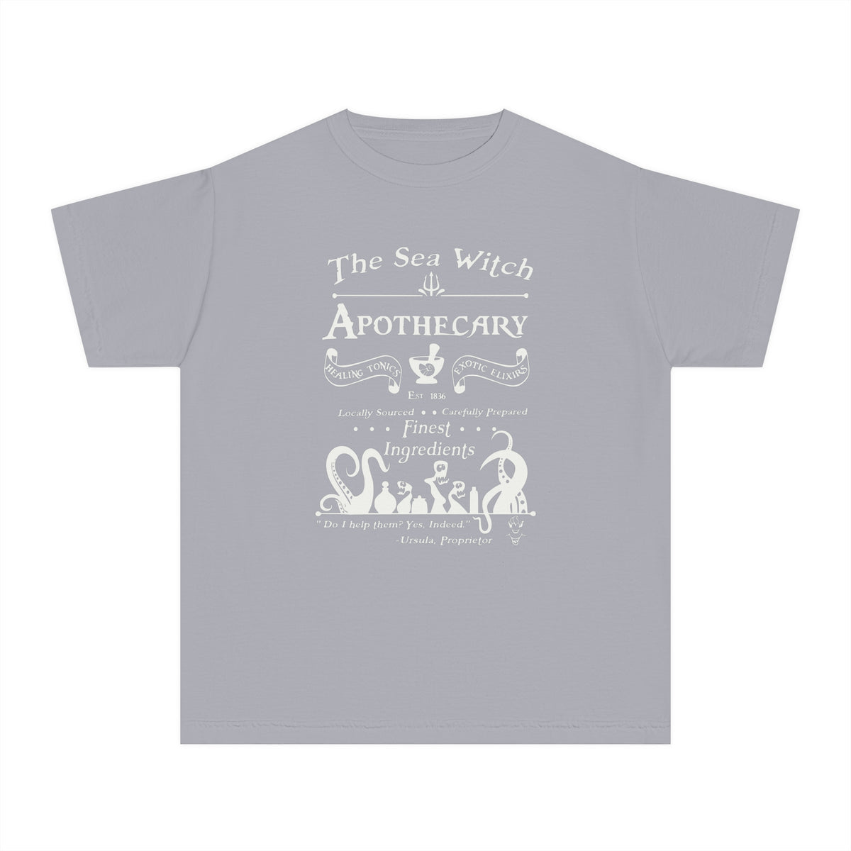 Sea Witch Apothecary Comfort Colors Youth Midweight Tee