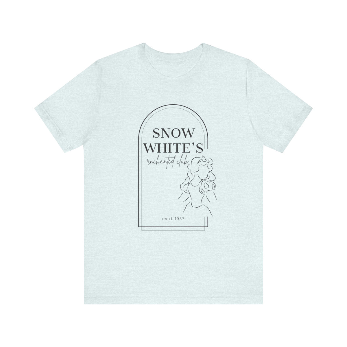 Snow White's Enchanted Club Bella Canvas Unisex Jersey Short Sleeve Tee
