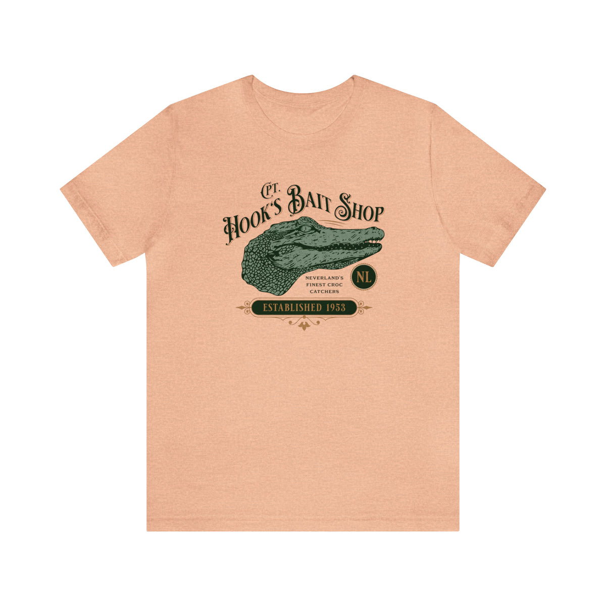 Captain Hook’s Bait Shop Bella Canvas Unisex Jersey Short Sleeve Tee