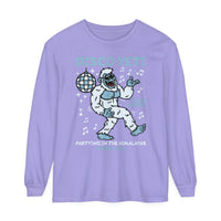 Disco Yeti Comfort Colors Unisex Garment-dyed Long Sleeve T-Shirt