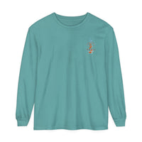 Triton's Mermaid Security Comfort Colors Unisex Garment-dyed Long Sleeve T-Shirt