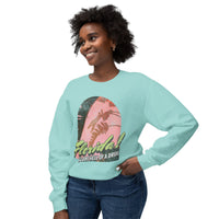 Florida! It's One Hell Of A Drug Unisex Lightweight Comfort Colors Crewneck Sweatshirt