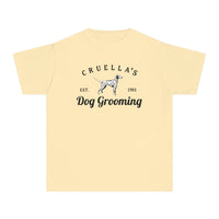 Cruella’s Dog Grooming Comfort Colors Youth Midweight Tee