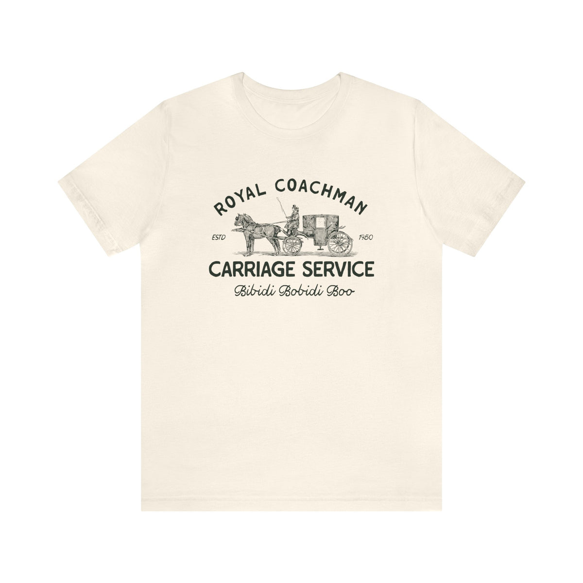 Royal Coachman Carriage Service Bella Canvas Unisex Jersey Short Sleeve Tee