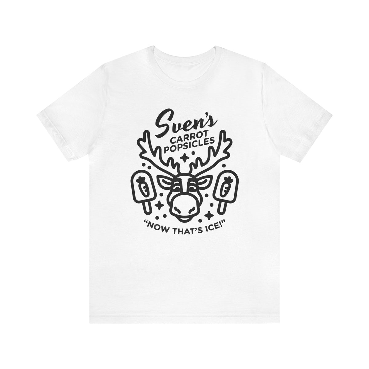 Sven’s Carrot Popsicles Bella Canvas Unisex Jersey Short Sleeve Tee