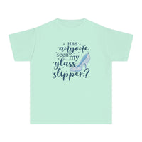 Has Anyone Seen My Glass Slipper? Comfort Colors Youth Midweight Tee