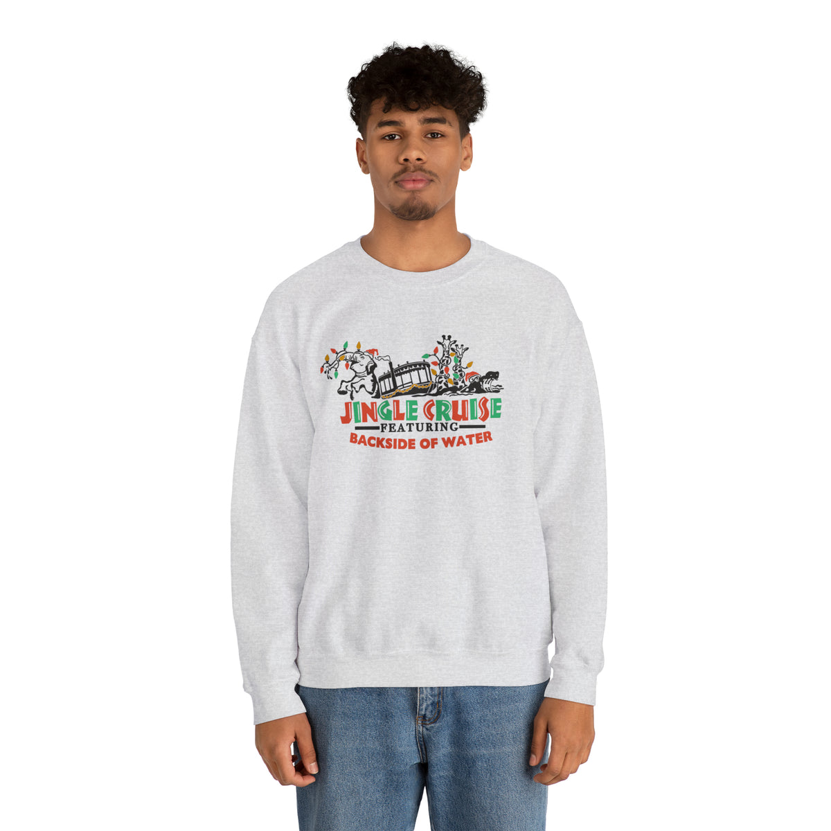 Jingle Cruise Gildan Unisex Heavy Blend™ Crewneck Sweatshirt