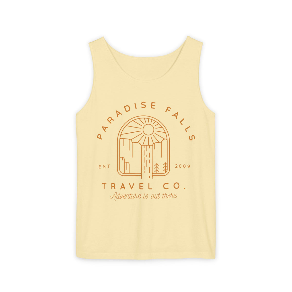Paradise Falls Comfort Colors Unisex Garment-Dyed Tank Top