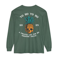 Yo Ho Treasure Cruise Comfort Colors Unisex Garment-dyed Long Sleeve T-Shirt