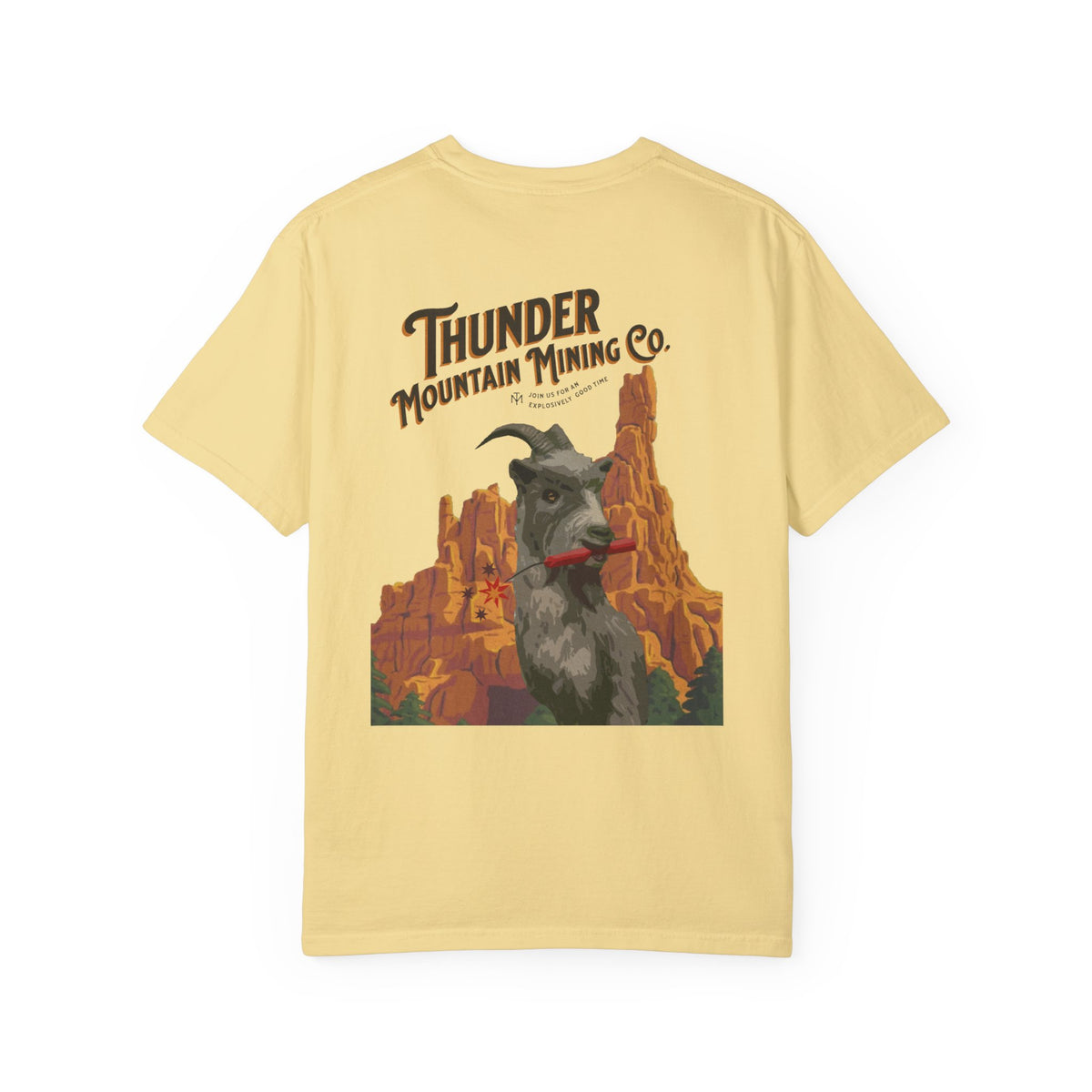 Thunder Mountain Mining Co. Comfort Colors Unisex Garment-Dyed T-shirt