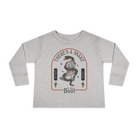 There's A Snake In My Boot Rabbit Skins Toddler Long Sleeve Tee